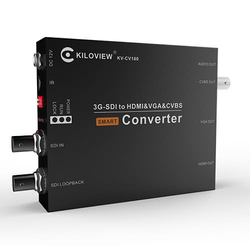 1080P to 1080P HD 3G SDI To HDMI VGA AV Converter